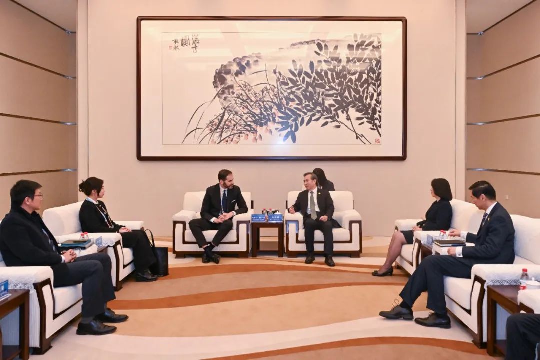 任鸿斌会见国际汽车联合会首席发展官哈比卜·图尔基